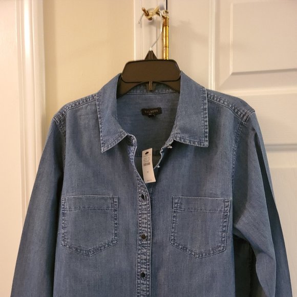 Talbots Denim Shirt - Picture 1 of 3